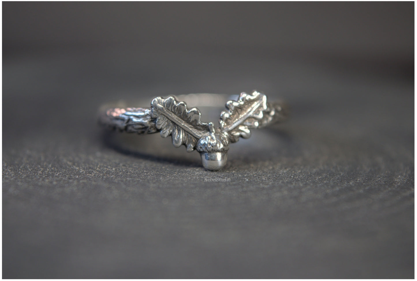 Quercus Silver Ring