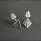 D4 - Pendientes perno Plata