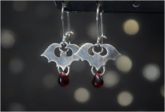 Bat earrings Nadja