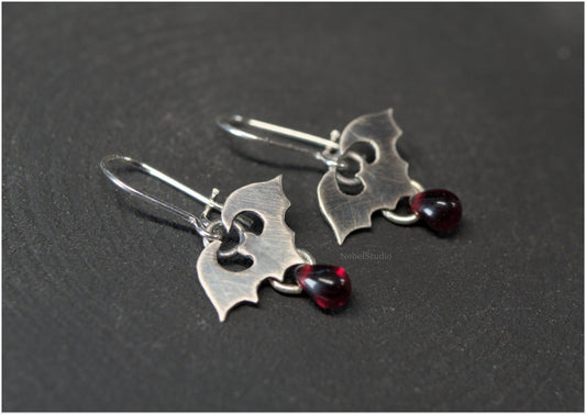 Bat earrings Nadja