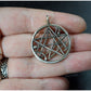 Pendant Necronomicon sigil symbol bronze or silver